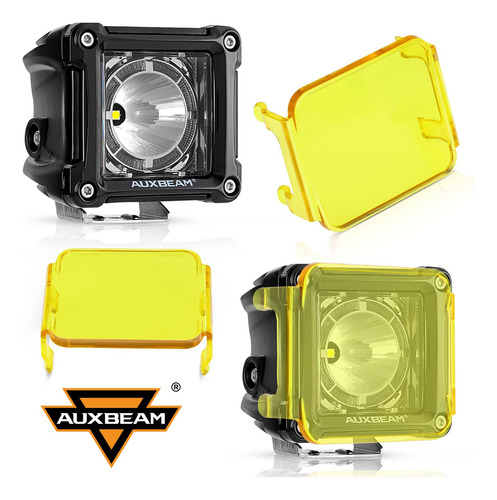 Auxbeam Drl 3  2 Modo Modulo Led Cubierta Ambar Luz Cubo Dt