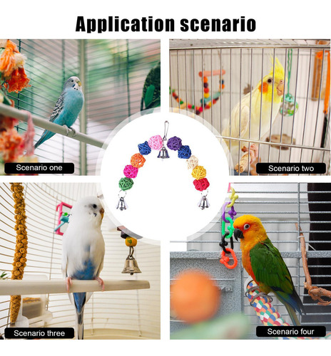 Juguete Para Masticar Pájaros Juguete Para Masticar Loros Ju