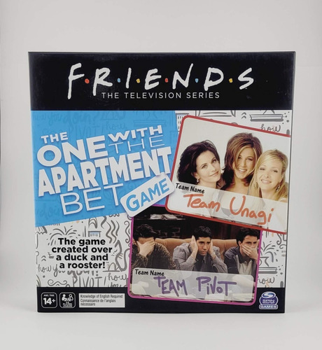 Juego De Mesa Friends The One With The Apartment Bet Game 