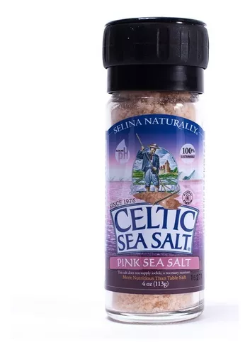 Sal Rosada Organica 100% Celtic Sea Salt 113gr