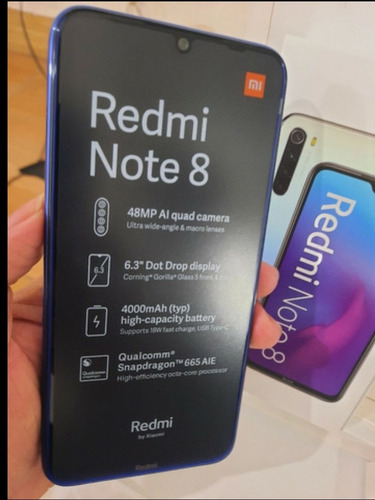 Smartphone Xiaomi Redmi Note 8 64gb Android Câmera Quádrupla