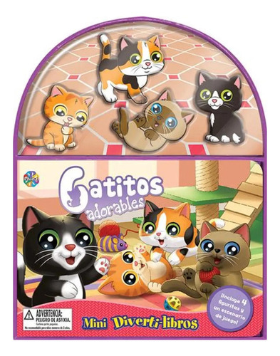 Gatitos Adorables - Mini Diverti - Libros