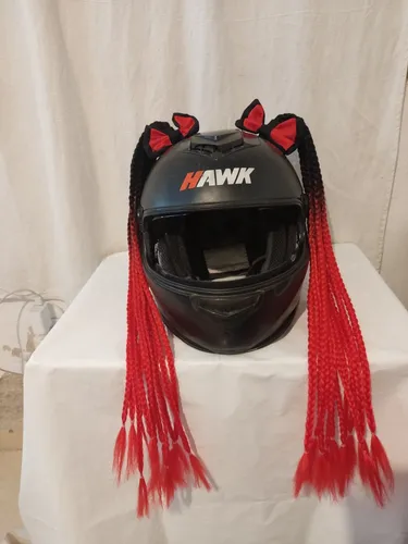 Trenzas Para Casco De Motos MercadoLibre