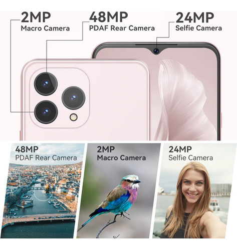 Cubot Smartphone Cubot P80 8 Gb Ram 512 Gb Rom 5200 Mah Nfc Androi