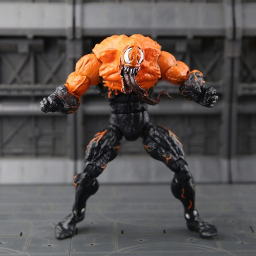 Figura Venom Orange /  Spiderman Classics / Marvel Toybiz