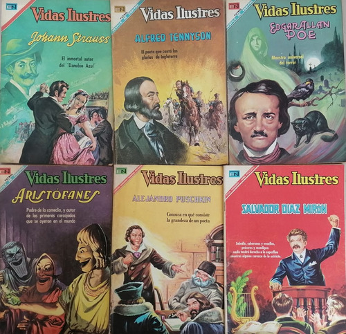 26 Ejemplares De Vidas Ilustres De Los Años 1967 A 1968 (Usado)