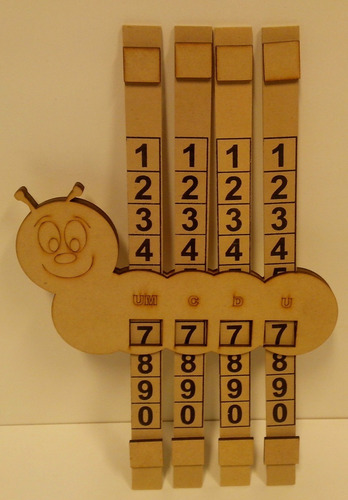Juego Didactico Casita Numerica - Para Enseñar Matemáticas