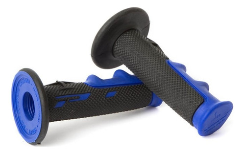 Puños Grip Cuatriciclo Universales Negro Azul Progrip