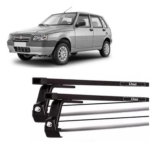 Rack De Teto Aço Fiat Uno 4 Portas 1993 94 95 Até 2012 2013