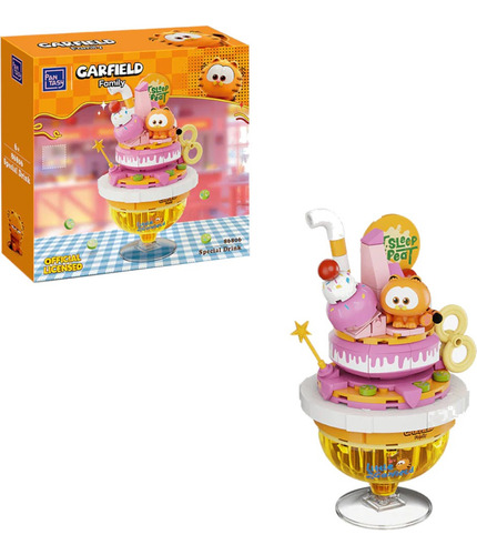 Pantasy Garfield Foodie Juego Construcción Bebida Especial
