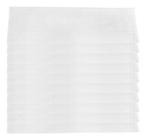 10 Piezas De Almohadillas De Microfibra Para Fregona De