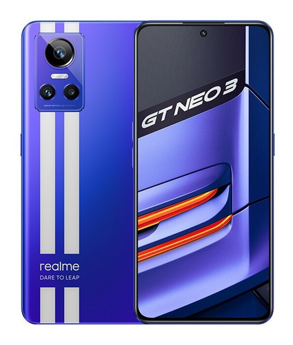Imagen 1 de 8 de Realme Gt Neo3 Dual Sim 150w 256gb Rom Azul 12gb Ram