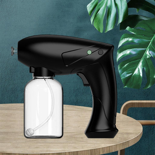 Uv Nano Sanitizer Pulverizador Fogger Desinfetante Preto