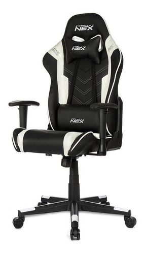 Silla Gamer Pro Modelo Nex Color Negro /blanco Marca Dxracer