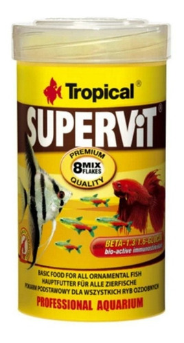 Alimento Supervit Escamas P/peces Omnivoros 50 G Tropical
