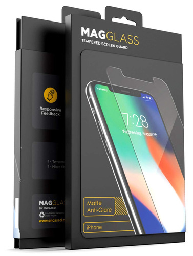 Vidrio Templado Para iPhone XR [2 Un.] Magglass