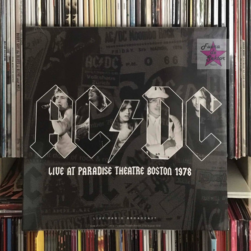Vinilo Ac/dc Live At Paradise Theater Boston 1978 Eu Import.