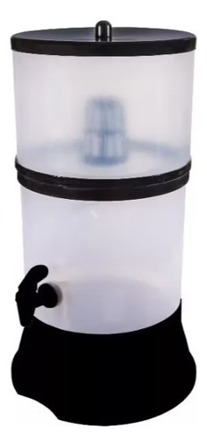Filtro De Água Com Vela Bebedouro De Mesa Micromax Preto