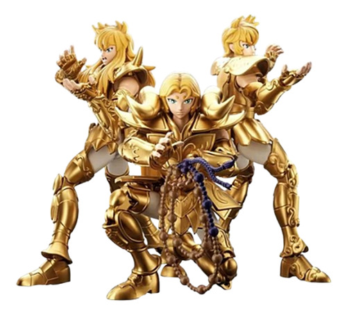 Figuras Leo, Aries Y Escorpion Myth Cloth Caballeros Del Zod