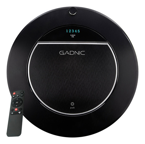 Aspiradora Robot Gadnic Clean Mate Z600 Negra 100v/240v