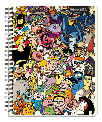 Cuaderno Universitario Proarte Cartoon Network 100h 7mm X 5