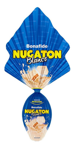 Huevo Nugaton Blanco 91gr - Cioccolato Huevos De Pascuas