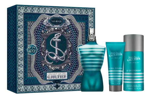 Le Male 125ml + Shower + Spray 150ml
