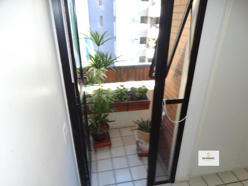 Imagem 14 de 19 de Apt 154 M², 2 Quadra Da Praia Da Jatiúca 3 Quartos2 Suítes Varanda Em Todos Os Quartos Só 690 Mil !! - 181