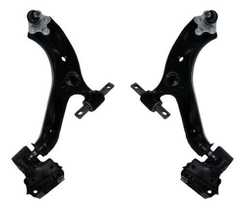 2 Tijeras Inferiores Honda Crv 12-14 Izq & Der Rotula Bujes