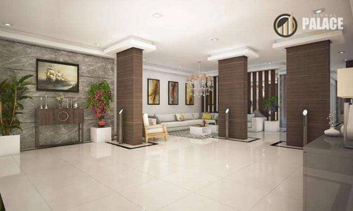 Apartamento Com 2 Dormitórios À Venda, 90 M² Por R$ 554.100,00 - Vila Guilhermina - Praia Grande/sp - Ap2709