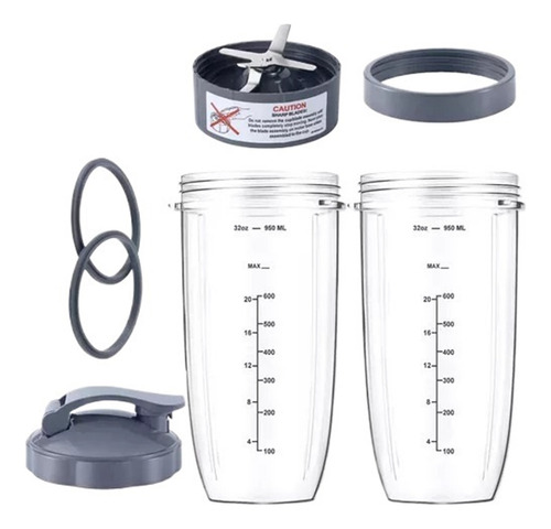 A Set De Recambio De Vasos Y Cuchillas Para Batidora