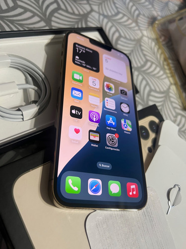 Apple Iphone 13 Pro Max (128 Gb) - Gold - Completo Amarillo (Usado)