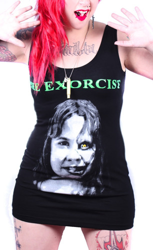 Vestido Tirante Exorcista, Terror, Moda Alternativa