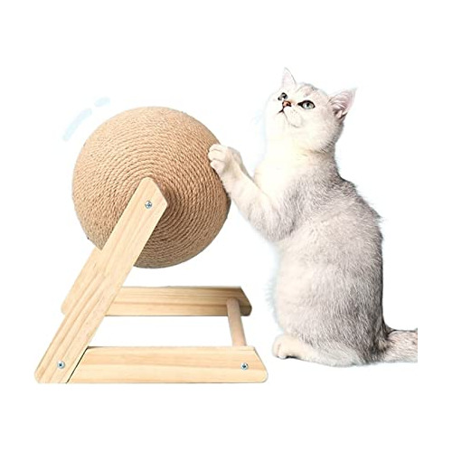 Forinc Cat Scratching Ball Sisal Rope Climbing Toy Pet Cat S