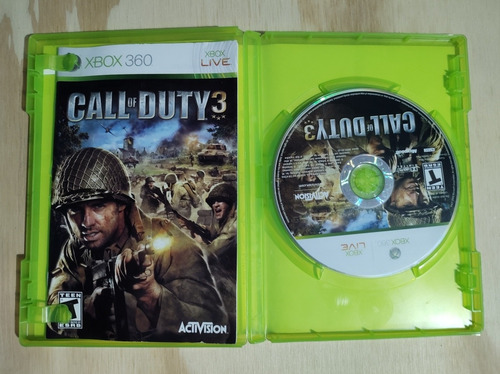 Call Of Duty 3 Xbox360 (Usado)