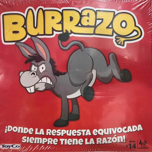 Imagen 3 de 5 de Juego De Mesa Burrazo Toyco E. Full