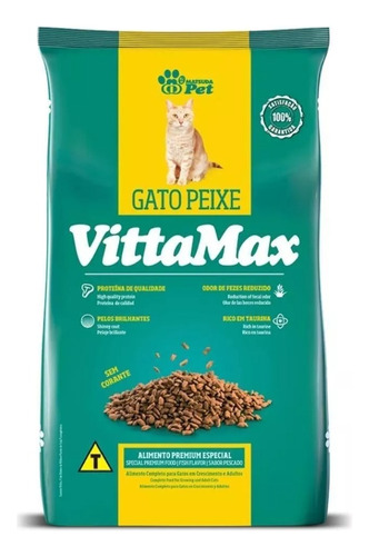 Vittamax Gato Adulto Pescado 20kg Con Regalo