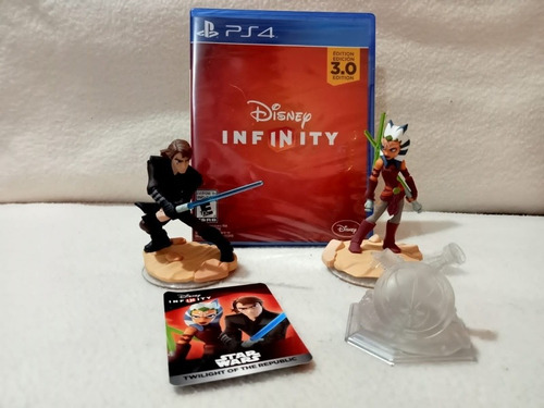 Disney Infinty 3.0 Figuras Ahsoka Tano&anakin Skywalker Ps4 