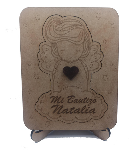 30 Invitaciones Con Base Recuerdo Personalizadas En Mdf