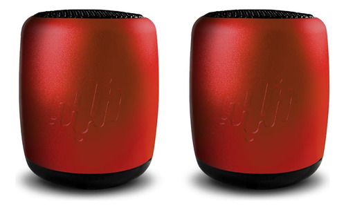 Zompers Pure-hypr Audio Sb300 - Mini Parlantes | Dos Altavo. Color Rojo