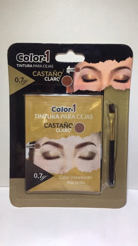 Tinte Henna Cejas Color1 Pincel - g a $10200