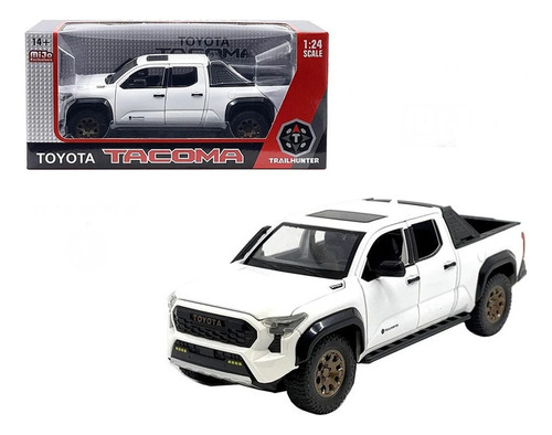 1/24 2024 Toyota Tacoma Trailhunter Blanco