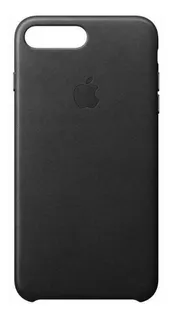 Case De Couro Para iPhone 7 Plus - Mmyj2zm Black Cor Preto