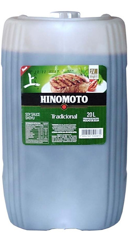 Salsa De Soja Hinomoto 20 Lt Sin Tacc - Apta Celiacos