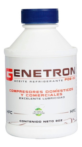 Aceite Genetron Poe 32 R134 Compresores De Nevera (24 Unid)