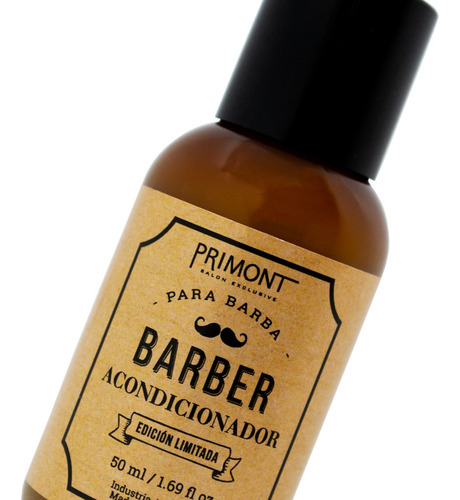 Primont Barber Acondicionador De Barba Sin Enjuague 50ml