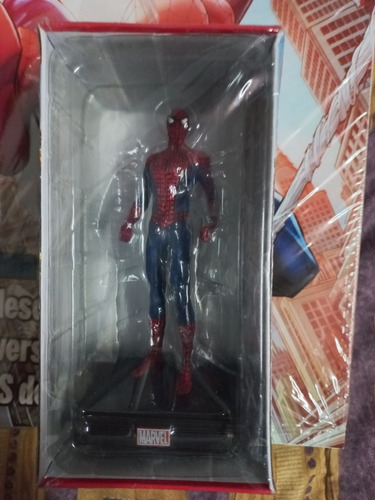 Muñeco.figura De Marvel 3d Con Fascículo Nro1 Spiderman..