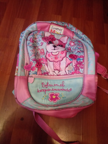 Mochila Rosa Simones Mini