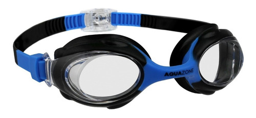 Imagen 3 de 3 de Goggle Az Gummy 6325-2 Junior Claro/negro/azul
