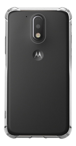 Capa Capinha Case Anti Impacto Para Motorola Moto G4 Cor Transparente Liso